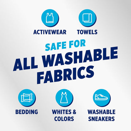 OxiClean Odor Blasters Fabric Rinse – Portable Laundry Additive for Camping Trips and Cabin Stays, Deodorizes Gear On the Go, 50 fl oz