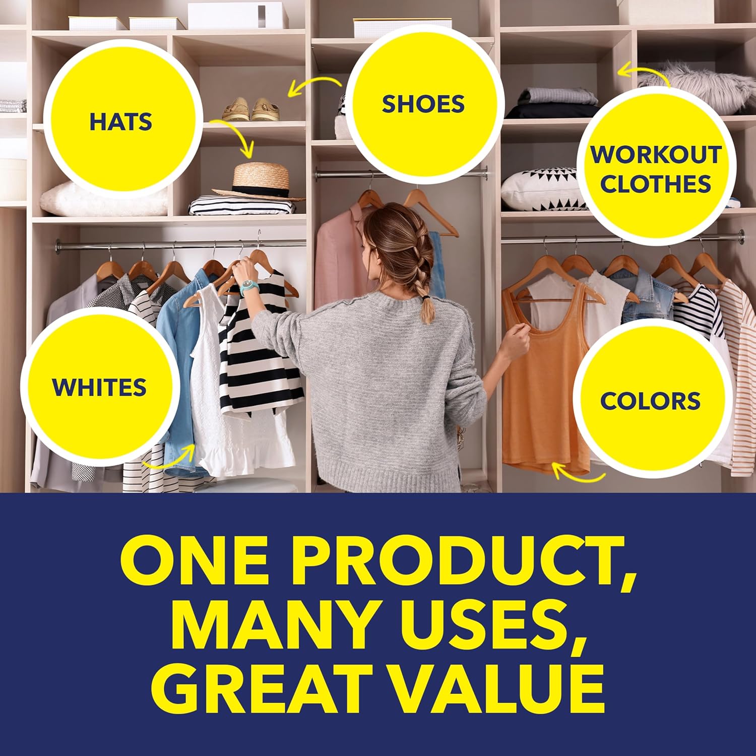 OxiClean Versatile Stain Remover Powder, 5 lb – Baby-Safe Laundry Stain Remover for Nursery and Kids Clothing