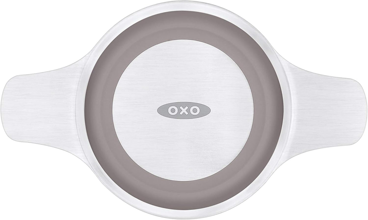 OXO Brew Tea Infuser Basket – Mindful Loose Leaf Steeping for Bedside Wind-Down Rituals