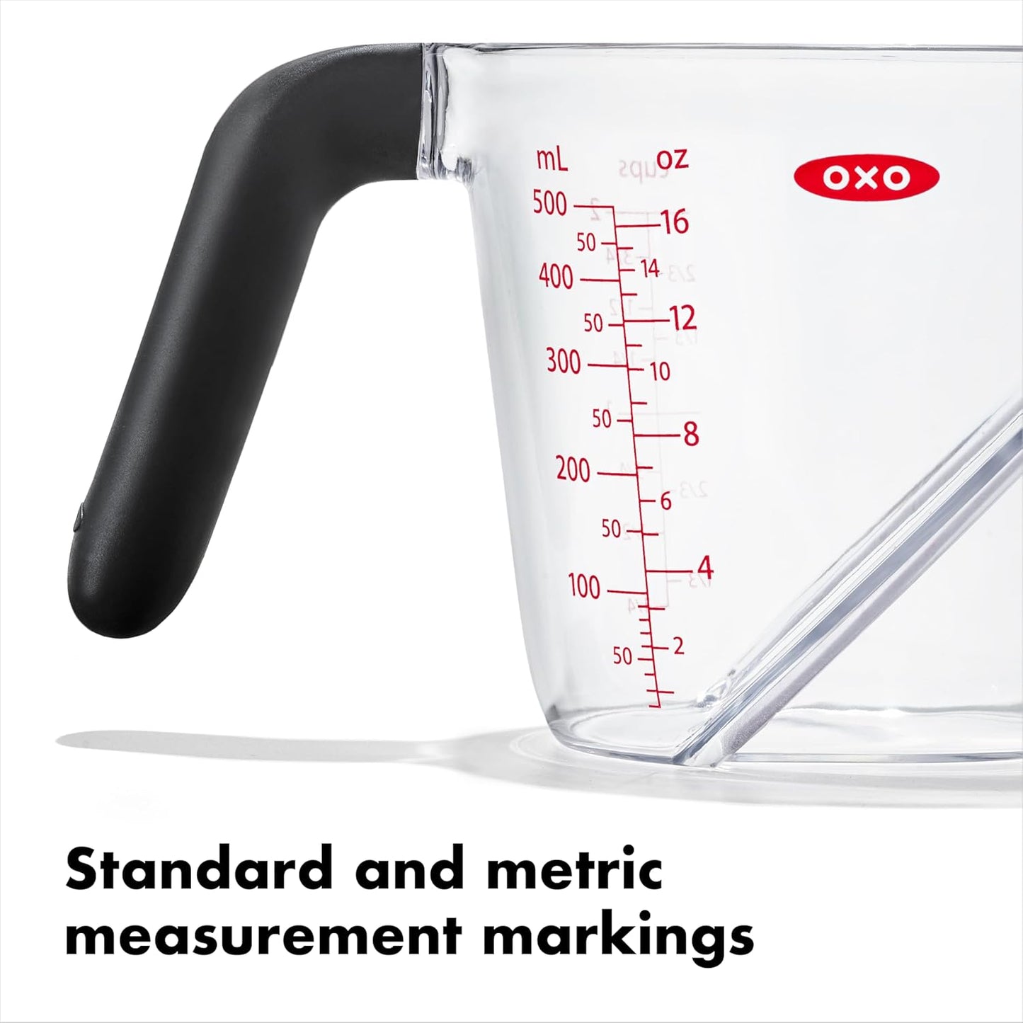 OXO Good Grips 2 Cup Angled Measuring Cup – Clean Design for Clutter-Free Countertops