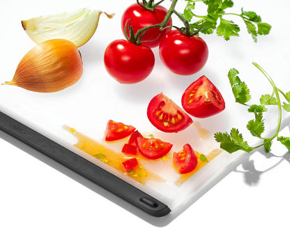 OXO Good Grips 2-Piece Cutting Board Set, Non-Porous Double-Sided Food Prep Boards for Safer Raw Meat and Produce Handling