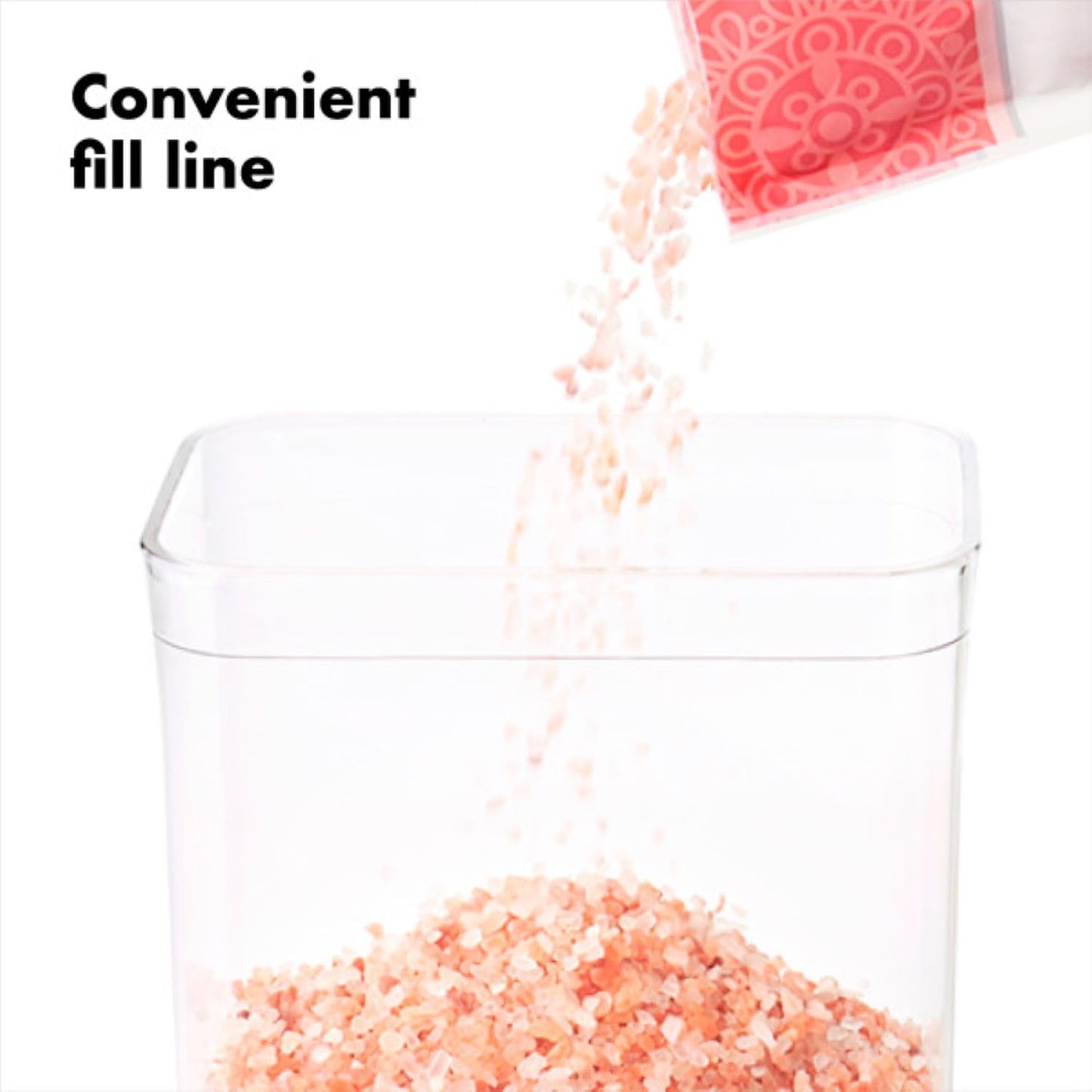 OXO Good Grips Pop Container 4.4 Qt – One-Handed Airtight Container for Faster Baking Prep