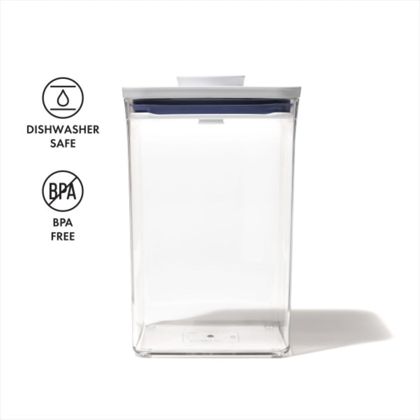 OXO Good Grips Pop Container 4.4 Qt – One-Handed Airtight Container for Faster Baking Prep
