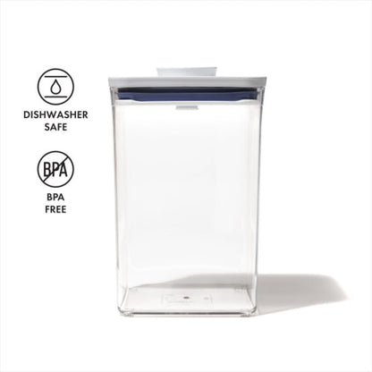 OXO Good Grips Pop Container 4.4 Qt – One-Handed Airtight Container for Faster Baking Prep