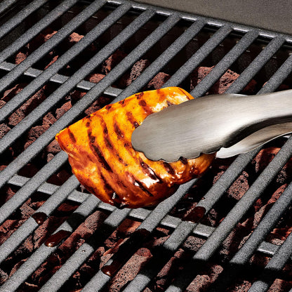 OXO Outdoor Grilling Turner and Tongs Set – Patio and Backyard BBQ Tools for Burgers, Steaks, and Veggies