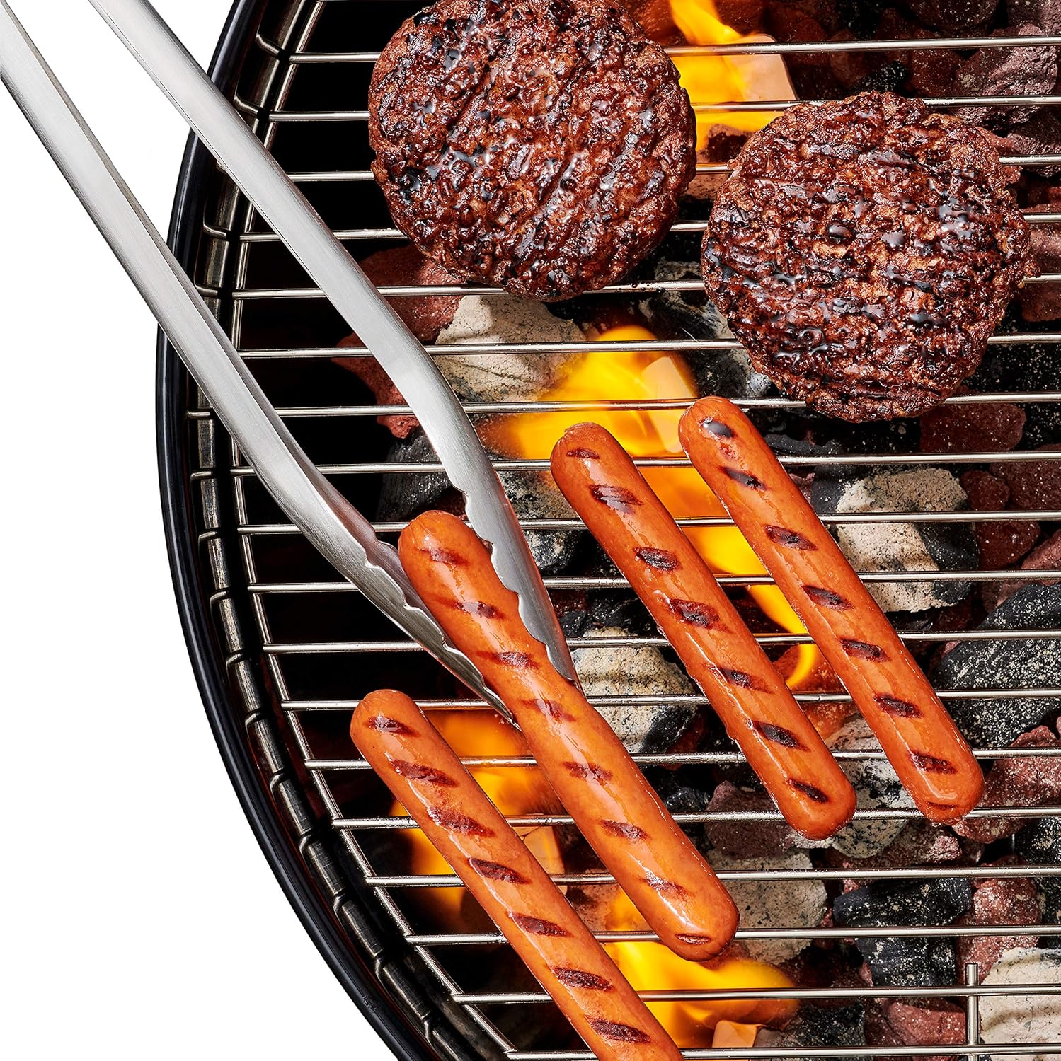 OXO Outdoor Grilling Turner and Tongs Set – Thoughtful Father's Day Gift for Dads Who Love to Grill