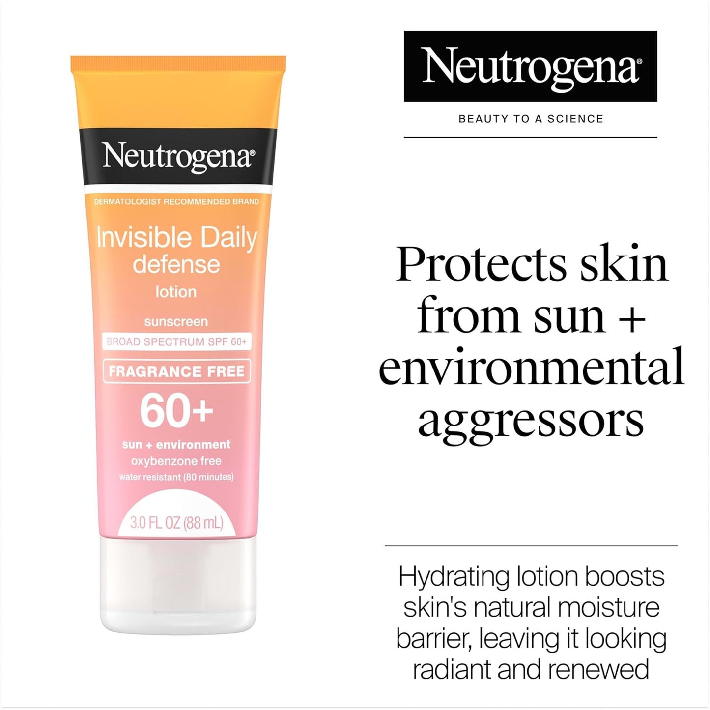 oxybenzone-free and fragrance-free clean formulation