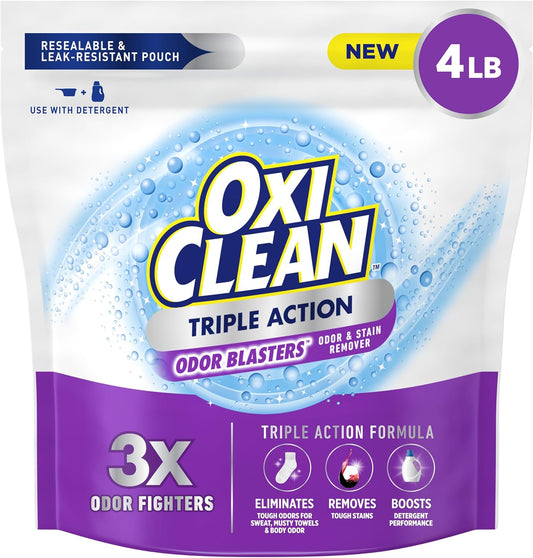 oxygen-powered stain-lifting formula with no chlorine bleach