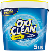 OxiClean Versatile Stain Remover Powder, 5 lb – All-Purpose Household Cleaning Solution for Laundry Room and Bathroom
