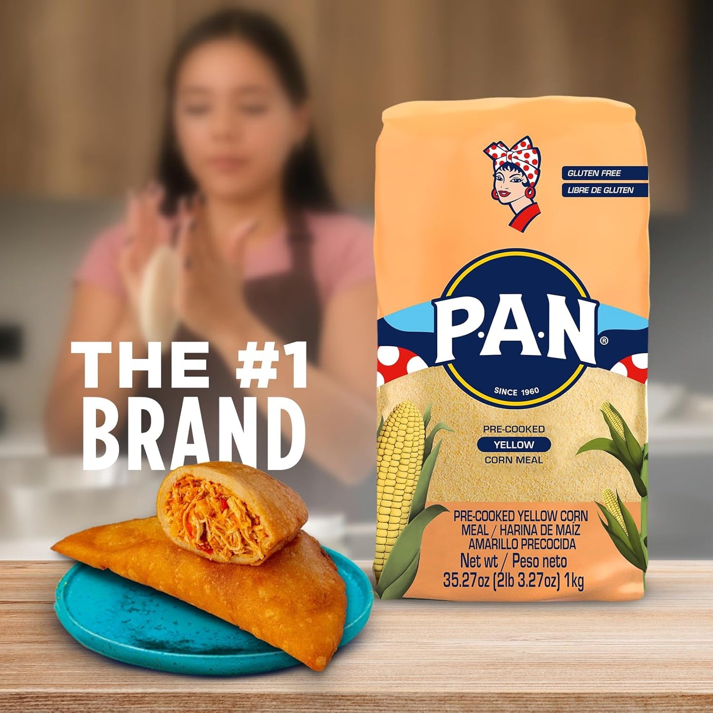 P.A.N. Yellow Corn Meal – Gluten-Free Pantry Staple for Calm Meal Prep and Clean Eating