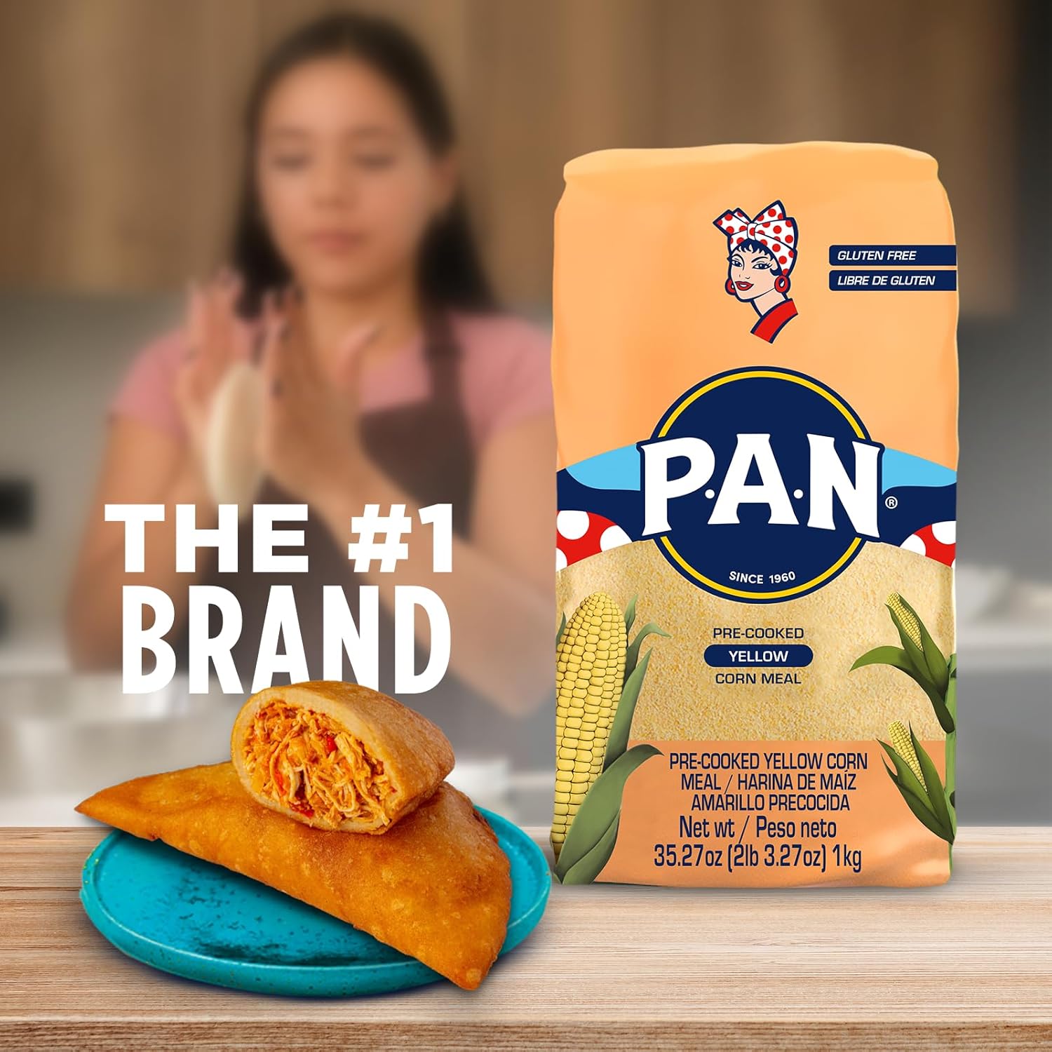 P.A.N. Yellow Corn Meal – Gluten-Free Pantry Staple for Calm Meal Prep and Clean Eating