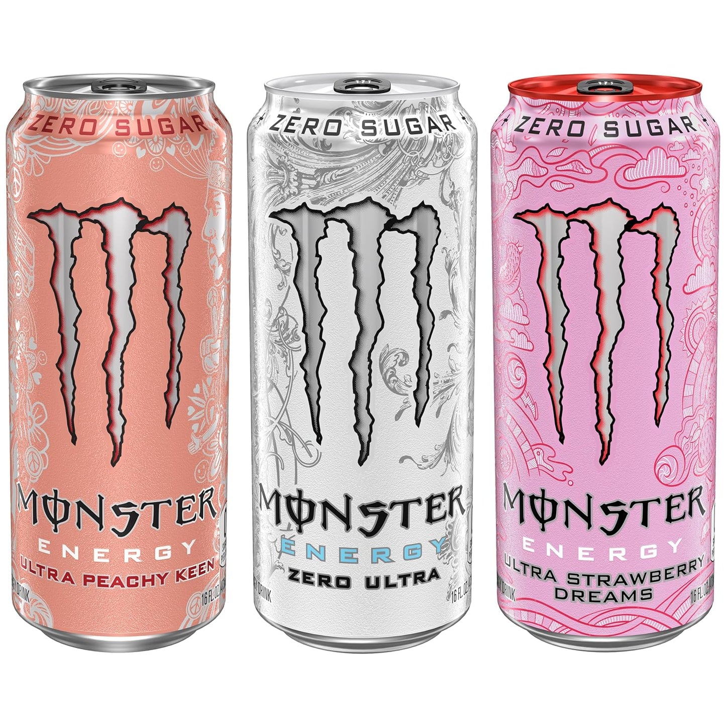 pack of 15 total (three flavors: ultra strawberry dreams, zero ultra citrus, ultra peachy keen)