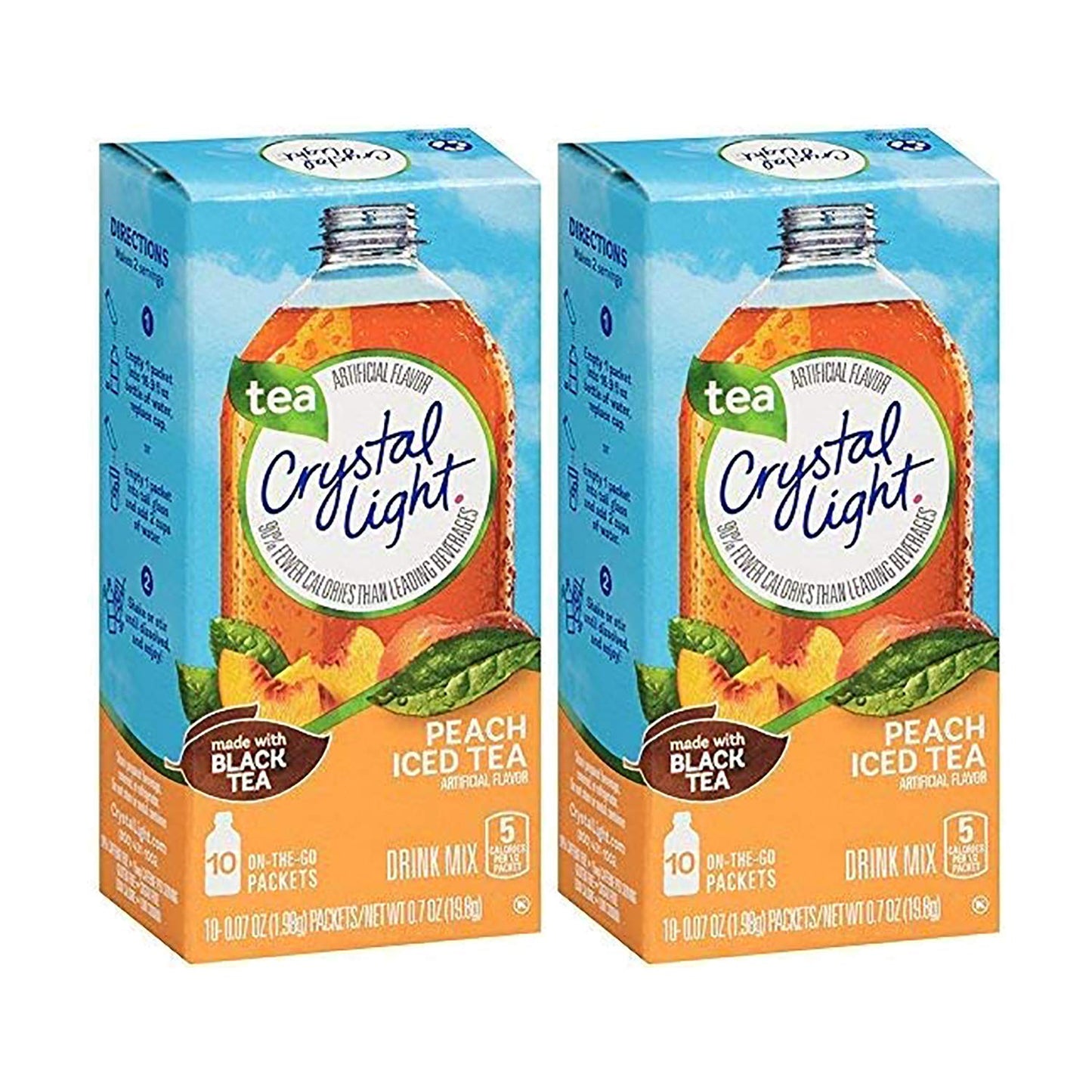 pack of 2 boxes containing 10 on-the-go stick packets each (20 total servings)