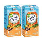Crystal Light On-the-Go Peach Iced Tea Mix – Mindful Hydration for Home Wellness Routines, 5-Calorie Single-Serve Packets
