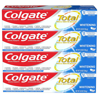 pack of four 4.8 oz tubes for extended household use