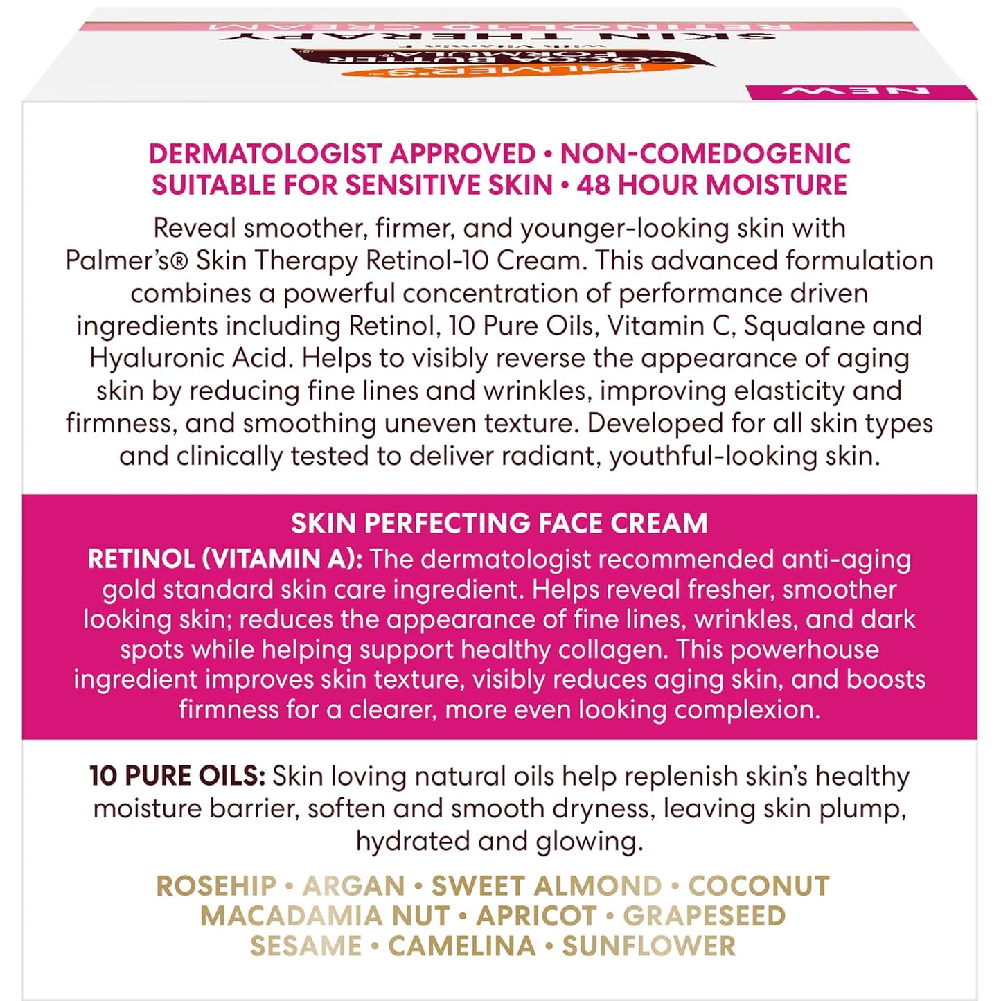 Palmer's Cocoa Butter Formula Face Cream – Thoughtful Birthday Gift for Mom, Anti-Aging Daily Moisturizer