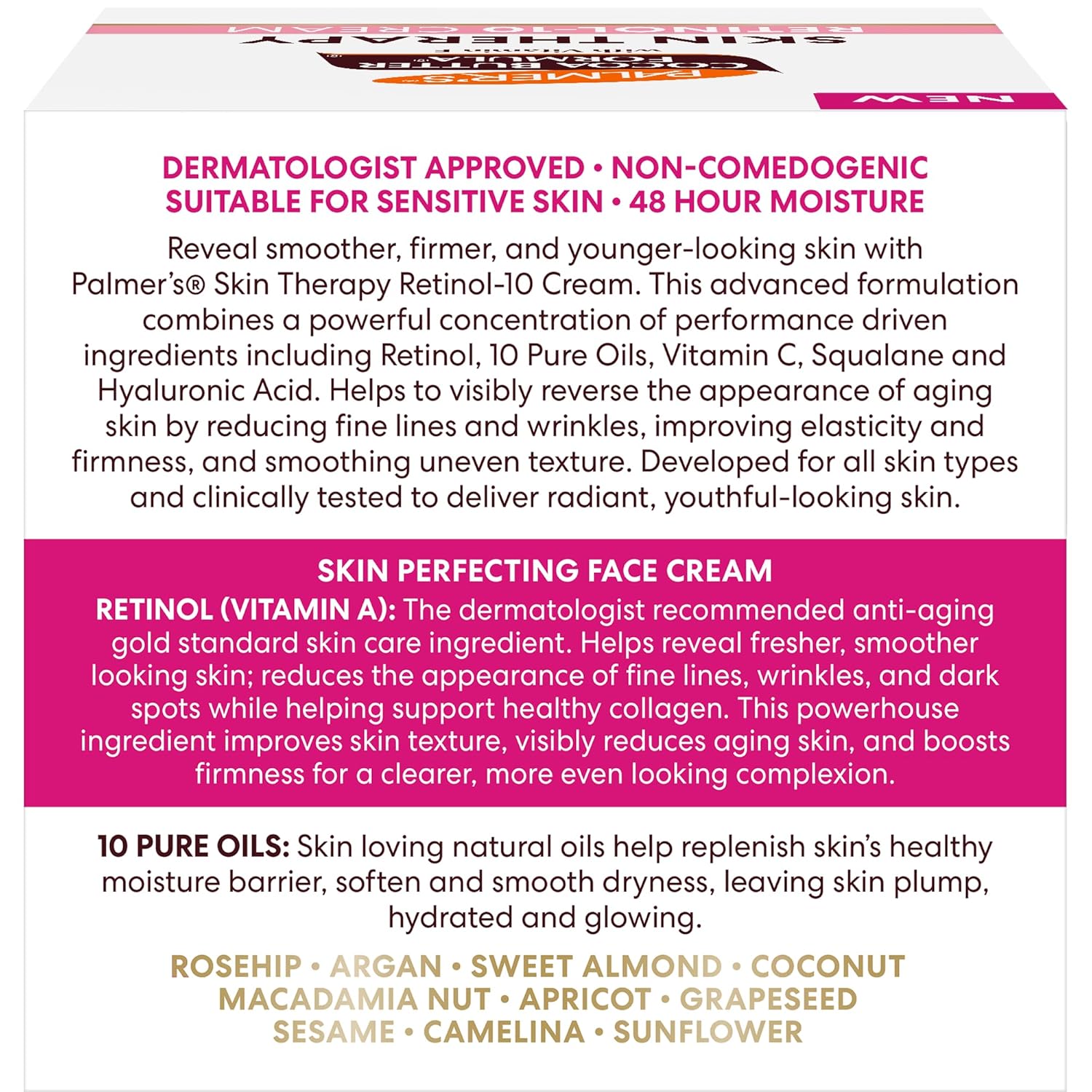 Palmer's Cocoa Butter Formula Face Cream – Thoughtful Birthday Gift for Mom, Anti-Aging Daily Moisturizer