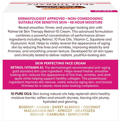 Palmer's Cocoa Butter Formula Face Cream – Thoughtful Birthday Gift for Mom, Anti-Aging Daily Moisturizer