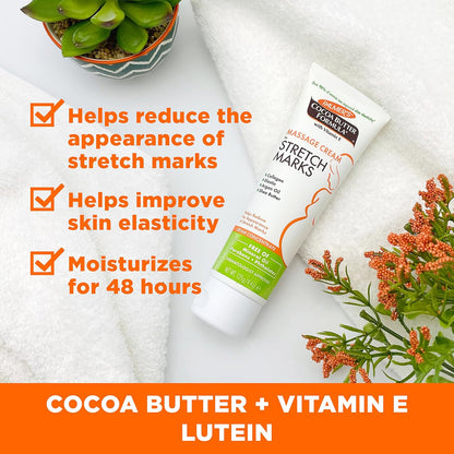 Palmer's Cocoa Butter Formula Pregnancy Skin Care Kit – Thoughtful Baby Shower Gift for Expecting Moms, 4 Piece Stretch Mark Set