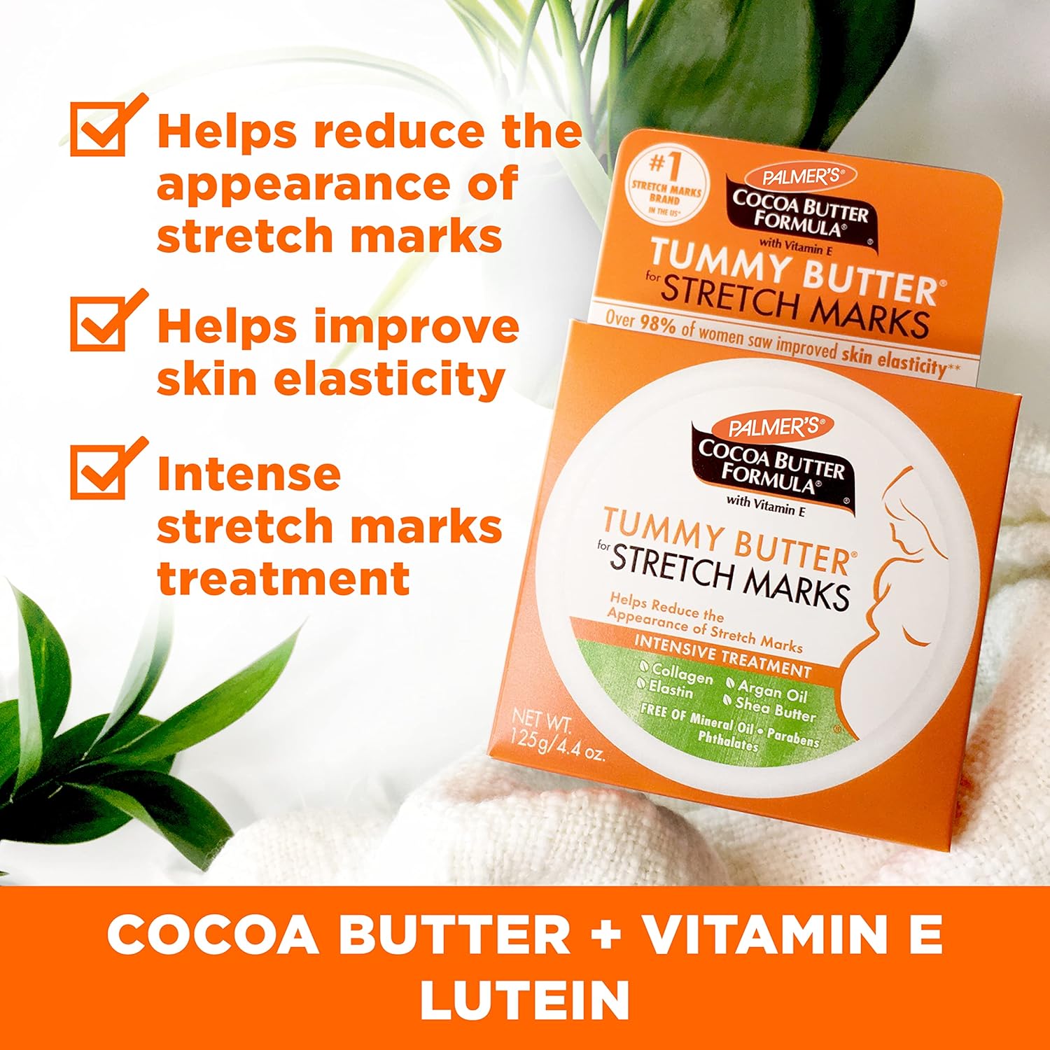 Palmer's Cocoa Butter Formula Pregnancy Skin Care Kit – Thoughtful Baby Shower Gift for Expecting Moms, 4 Piece Stretch Mark Set