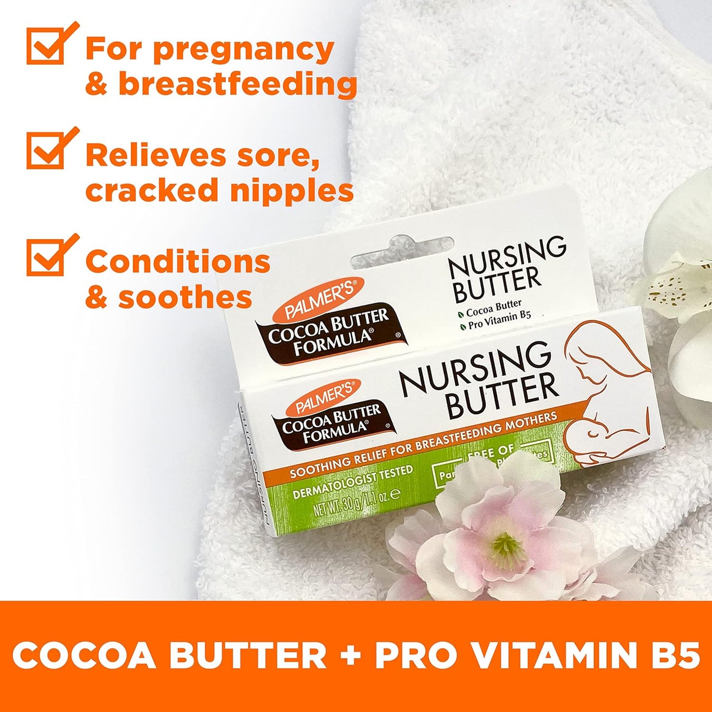 Palmer's Cocoa Butter Formula Premium Postpartum Collection – 4-Piece Luxury Skincare Ritual with CoQ10 Lotion and Rosehip Skin Therapy Oil
