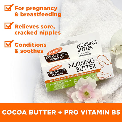 Palmer's Cocoa Butter Formula Premium Postpartum Collection – 4-Piece Luxury Skincare Ritual with CoQ10 Lotion and Rosehip Skin Therapy Oil