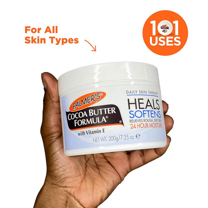 Palmer's Cocoa Butter Formula Solid Skin Therapy – Nightly Self-Care Balm for Mindful Bedtime Rituals and 48-Hour Hydration