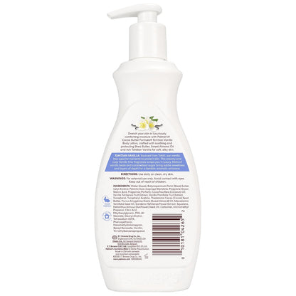 Palmer's Cocoa Butter Formula Tahitian Vanilla Body Lotion 13.5 oz – Dermatologist Approved Daily Lotion for Sensitive Dry Skin