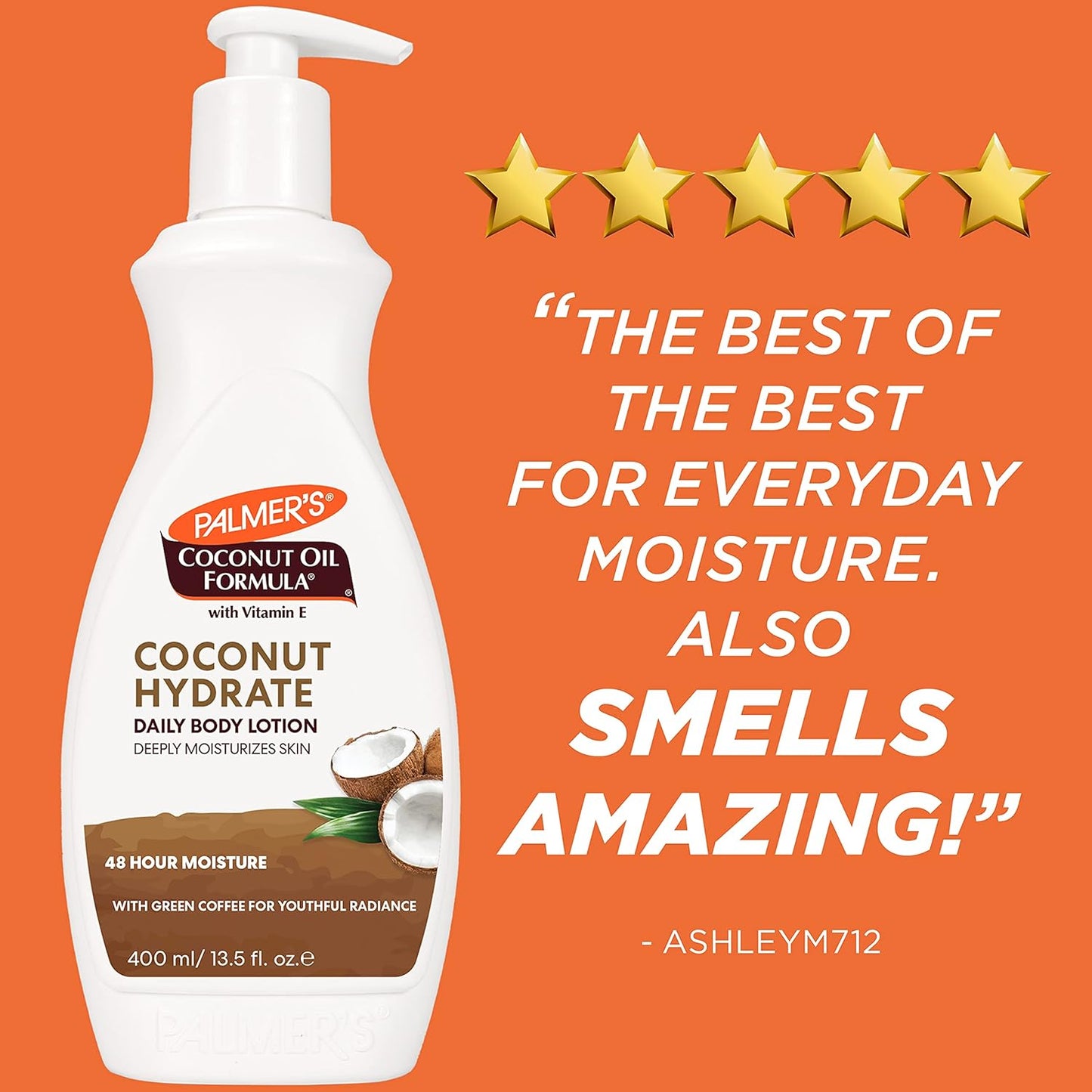 Palmer's Coconut Oil Lotion – Travel-Size Hydration for Carry-Ons & Weekend Trips, 1.7 Fl Oz TSA Bottle