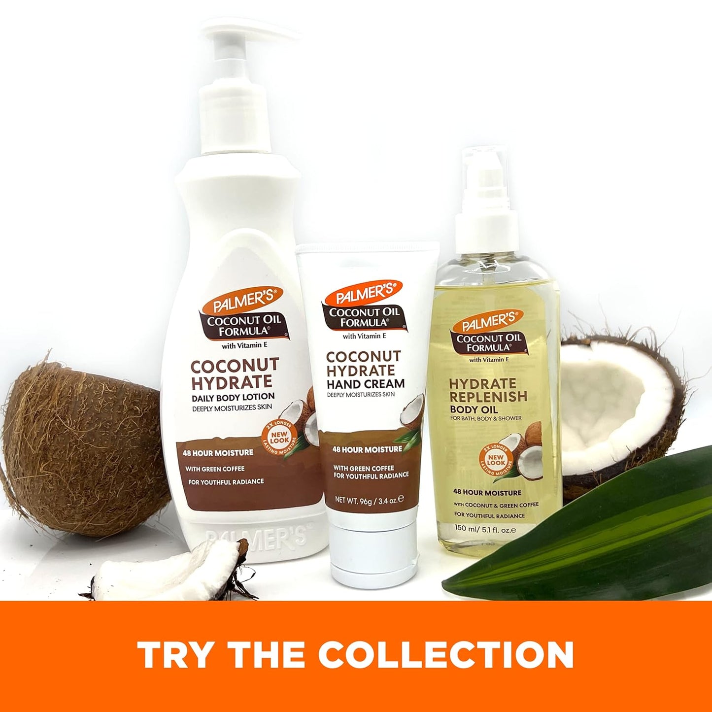 Palmer's Coconut Oil Moisturizing Hand Cream – Mindful Self-Care Essential for Bathroom Vanity, 3.4 oz