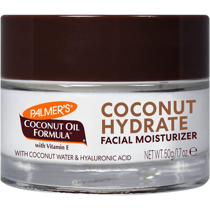 Palmer's Coconut Water Face Moisturizer – Self-Care Nightly Ritual Cream for Deeper Hydration and Calm