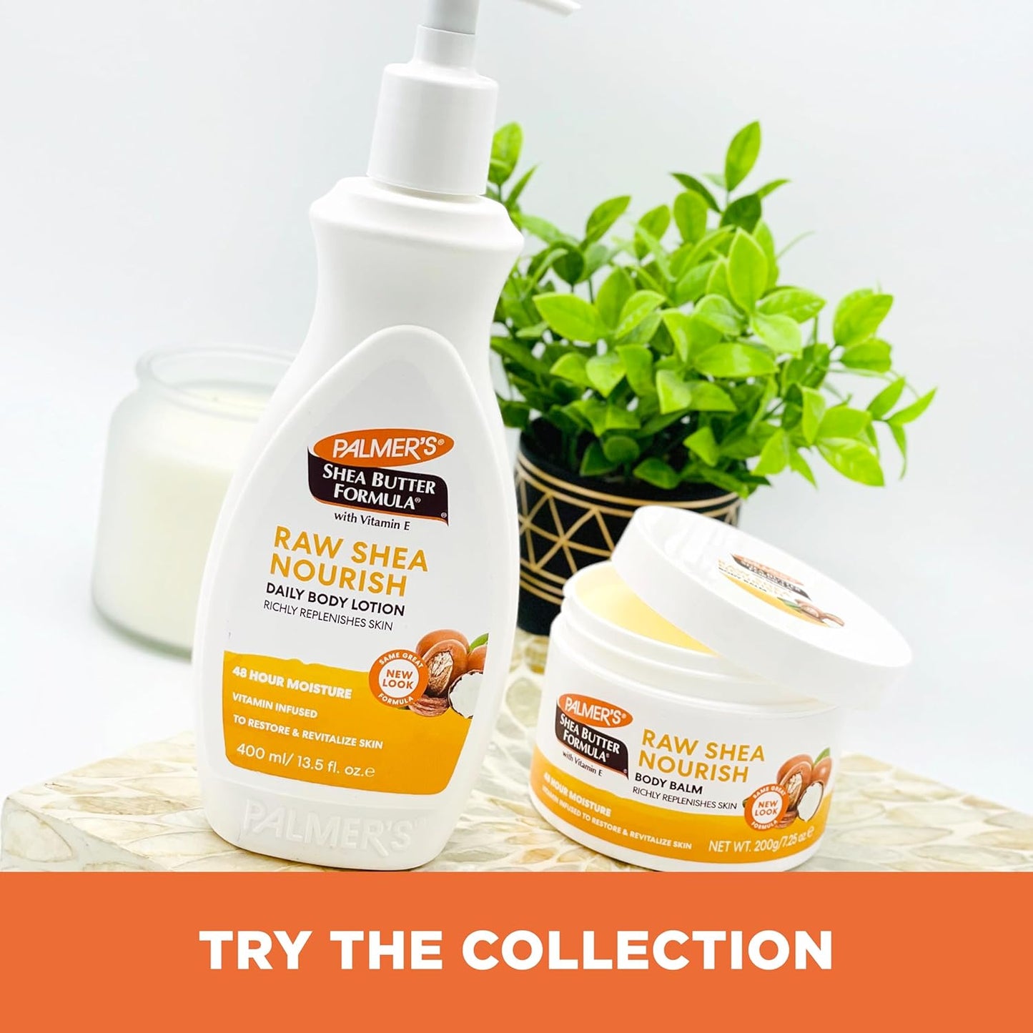 Palmer's Raw African Shea Butter Balm – Gentle Family Moisturizer for Babies, Kids, and Sensitive Skin