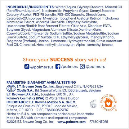 Palmer's Skin Success Anti-Dark Spot Fade Cream – Elevated Brightening Treatment for a Spa-Like Vanity, Dry Skin