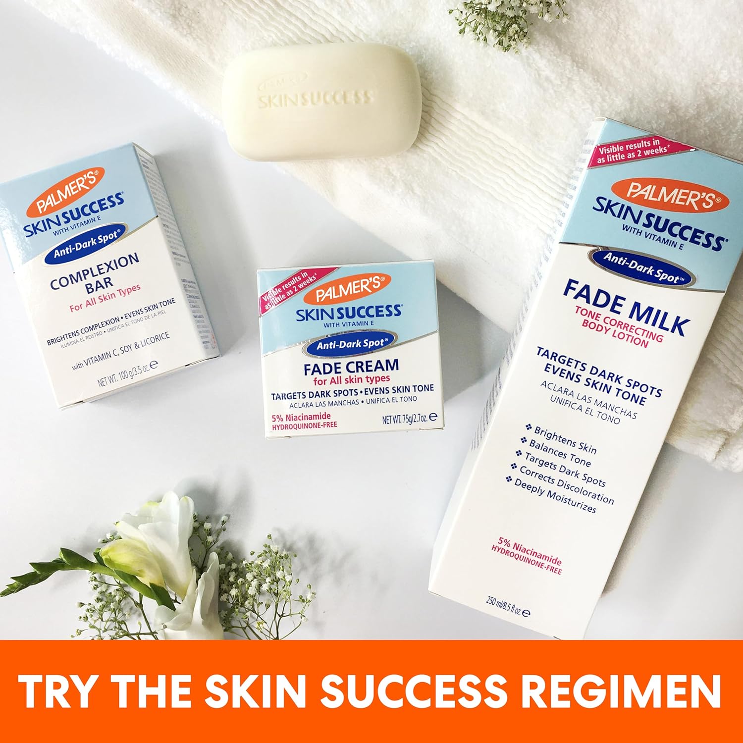 Palmer's Skin Success Fade Cream with 5% Niacinamide – Premium Dark Spot Treatment for the Elevated Vanity