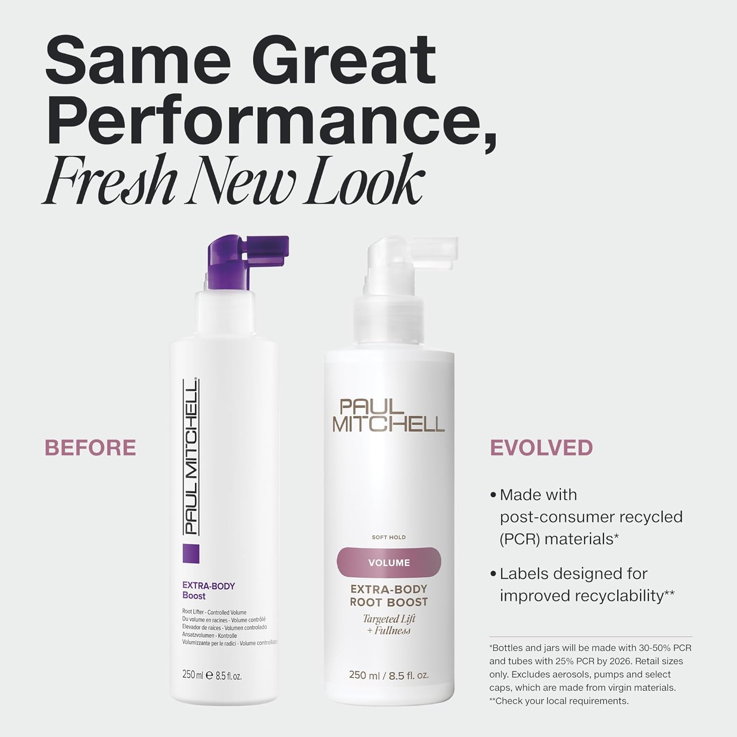 panthenol-infused volumizing formula for thickness and fullness
