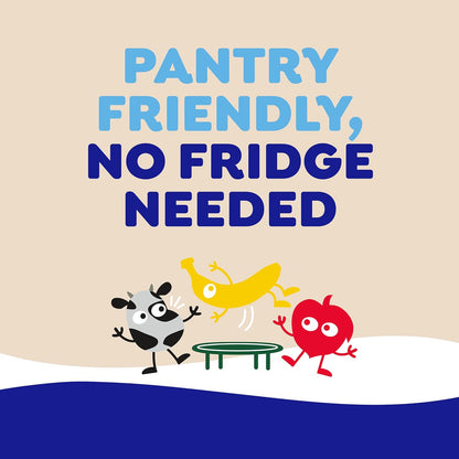 pantry-safe storage at room temperature until opened, with no preservatives