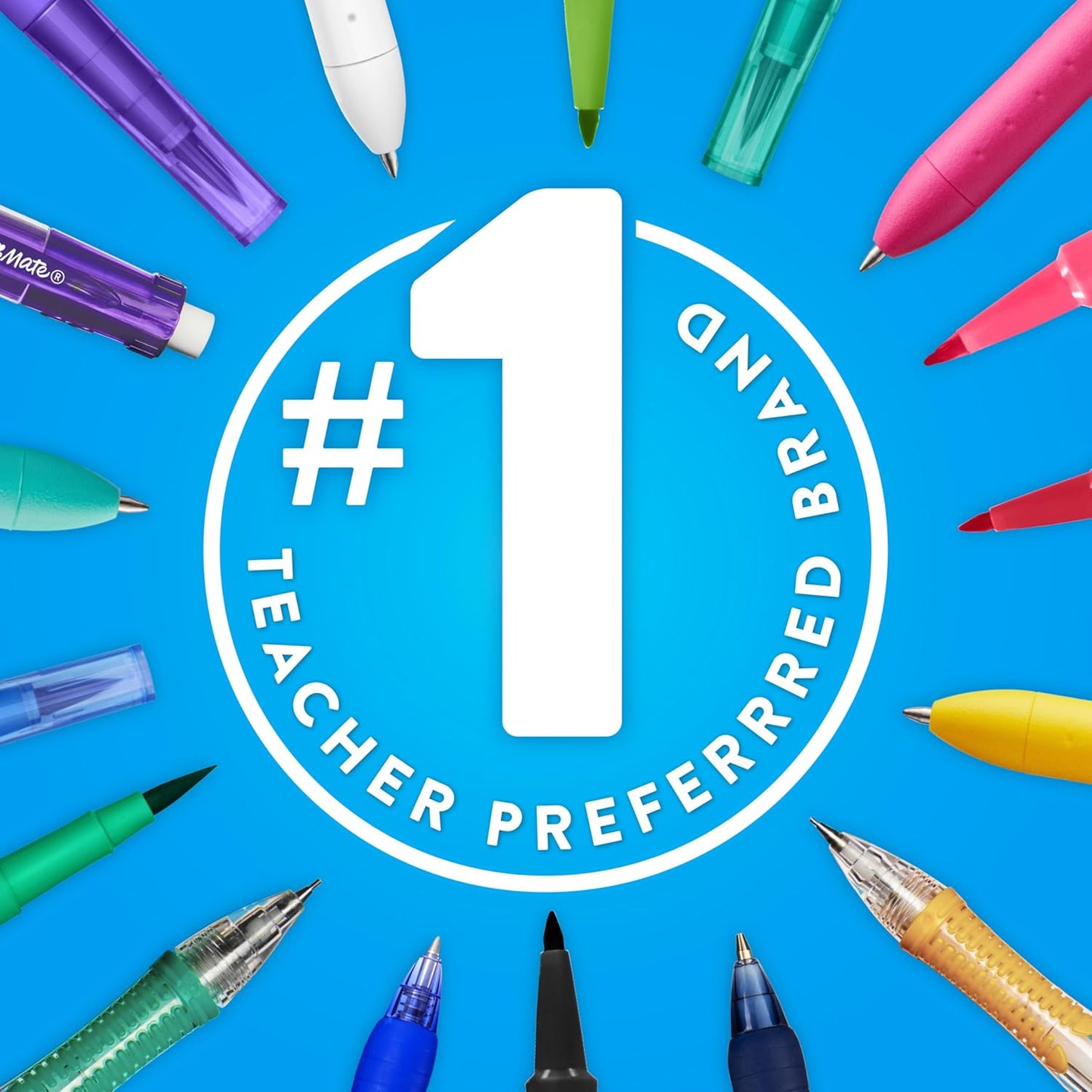 Paper Mate Flair Point-Guard Pens – Office Desk Essential for Color-Coded Meeting Notes and Project Plans
