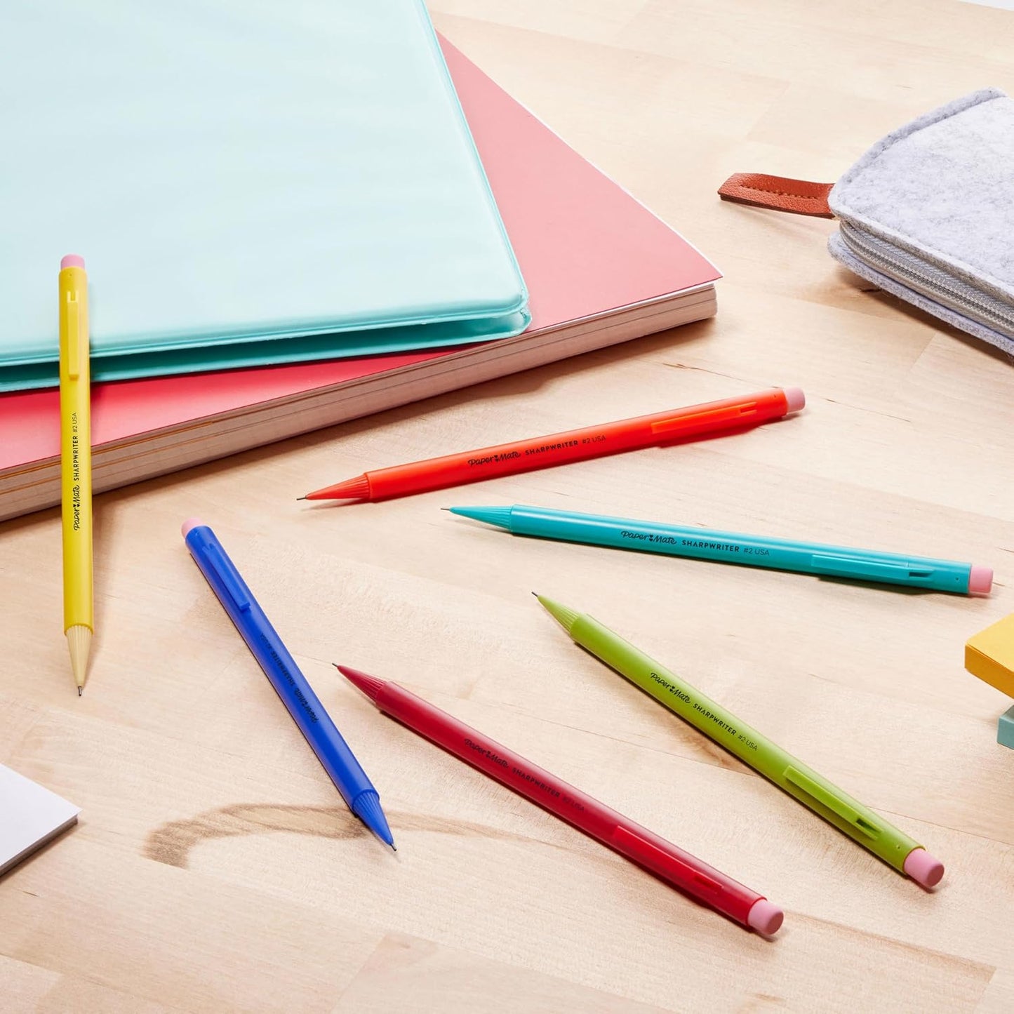 Paper Mate SharpWriter Mechanical Pencils 0.7mm #2 HB Lead for Focused Study Sessions and Homework, Bulk 36 Count