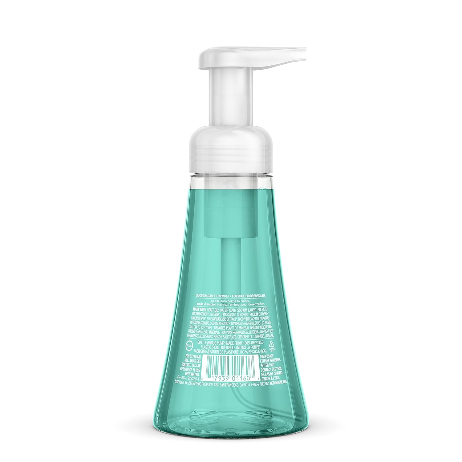paraben-free and phthalate-free formulation safe for all skin types including dry and sensitive