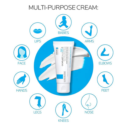 paraben-free, fragrance-free, and lanolin-free formulation for sensitive skin compatibility