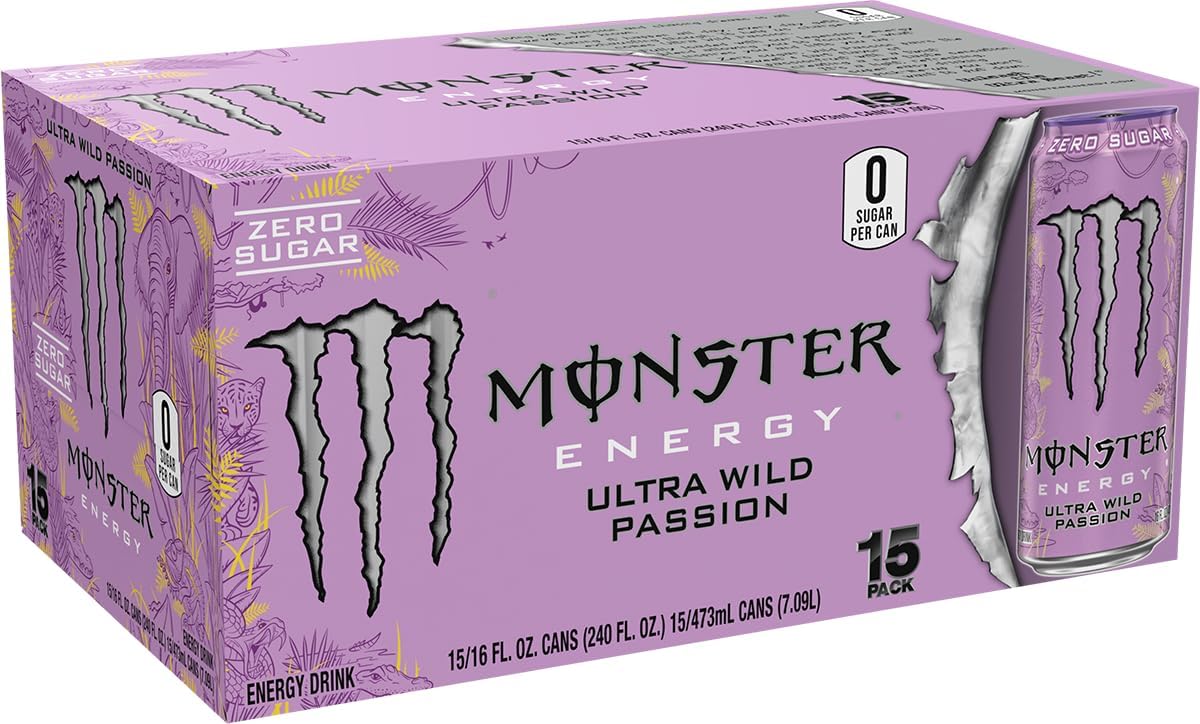 passion fruit flavor with a hint of citrus for a tropical, refreshing taste