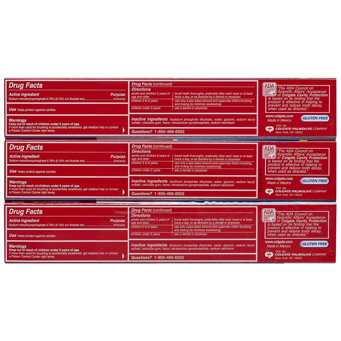 paste (tube) form for familiar, easy squeeze dispensing