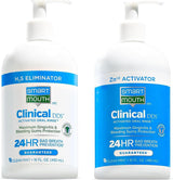 SmartMouth Clinical Activated Mouthwash System – Mindful Morning Oral Care Ritual for Wellness Routines, 24-Hour Fresh Breath