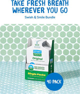 SmartMouth Activated Mouthwash Single Packs – Alcohol-Free Fresh Mint for a Calming Nightly Oral Care Ritual