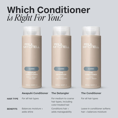 Paul Mitchell Awapuhi Conditioner – Self-Care Hair Ritual for Home Spa Evenings, Moisture + Shine