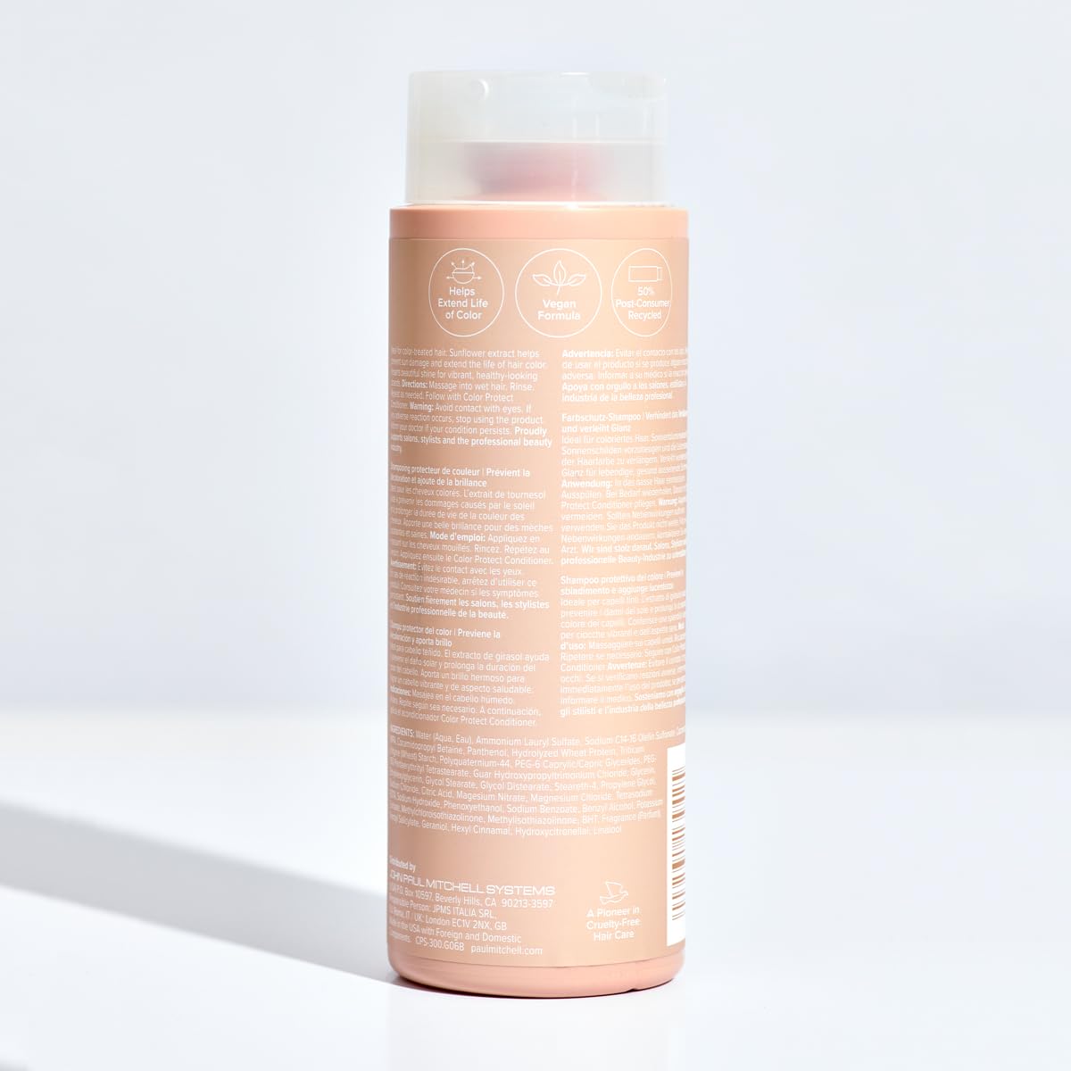 Paul Mitchell Color Protect Shampoo – Evening Shower Ritual for Color-Treated Hair, UV-Defending Vegan Formula