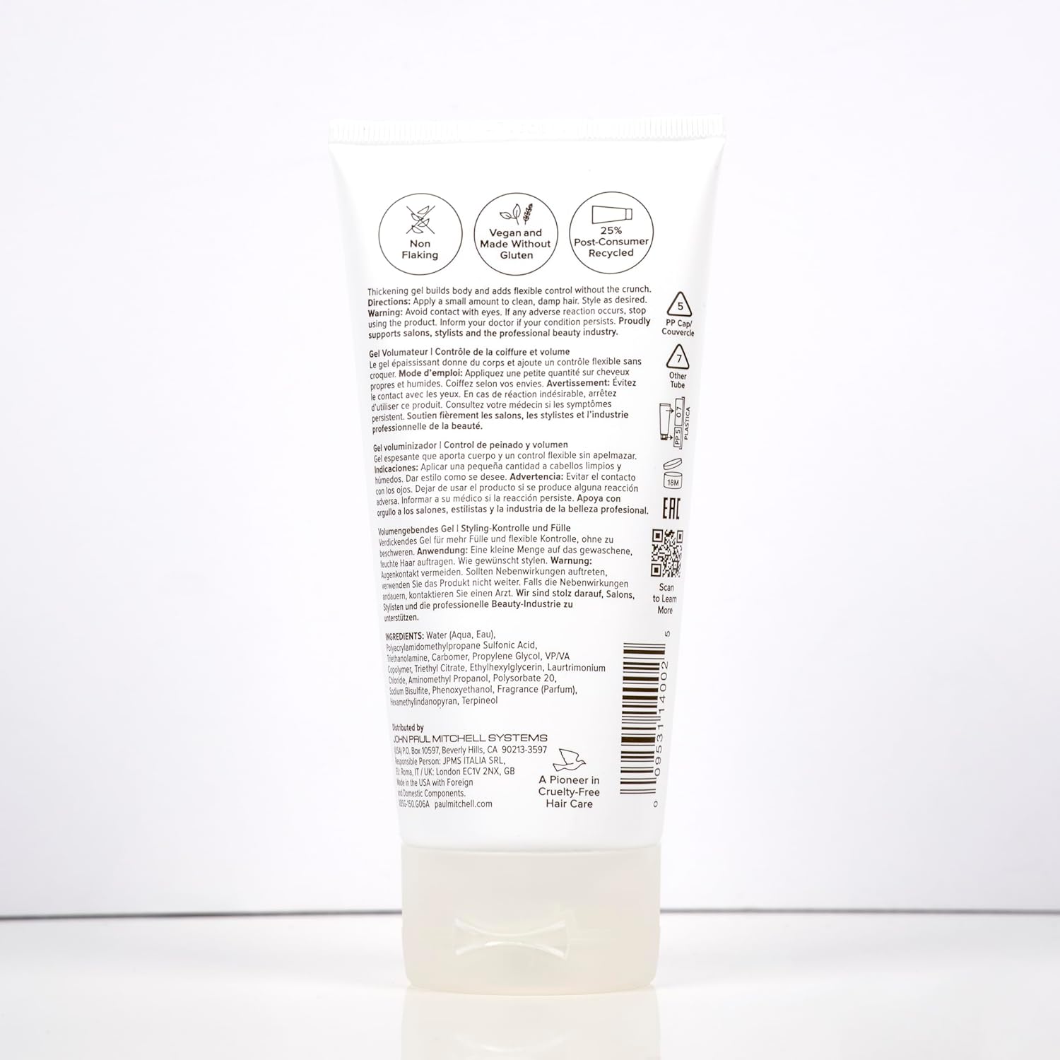 Paul Mitchell Extra-Body Sculpting Gel – Premium Salon-Quality Volumizing Gel for Fine Hair at Home