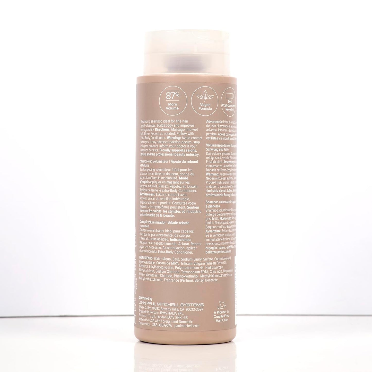 Paul Mitchell Extra-Body Shampoo – Salon-Grade Volumizing Wash for Fine Hair, Premium Daily Indulgence