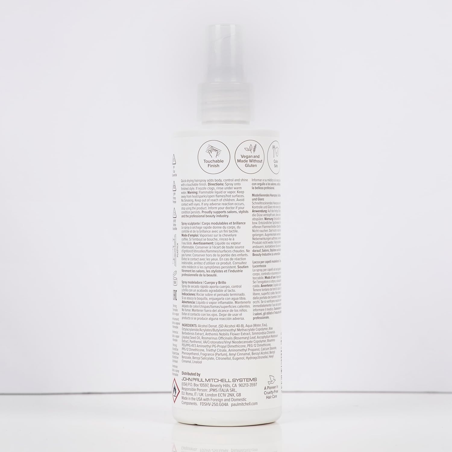 Paul Mitchell Fast Drying Sculpting Spray, Fast-Drying Medium Hold Hairspray for Busy Professionals' Quick Morning Routines