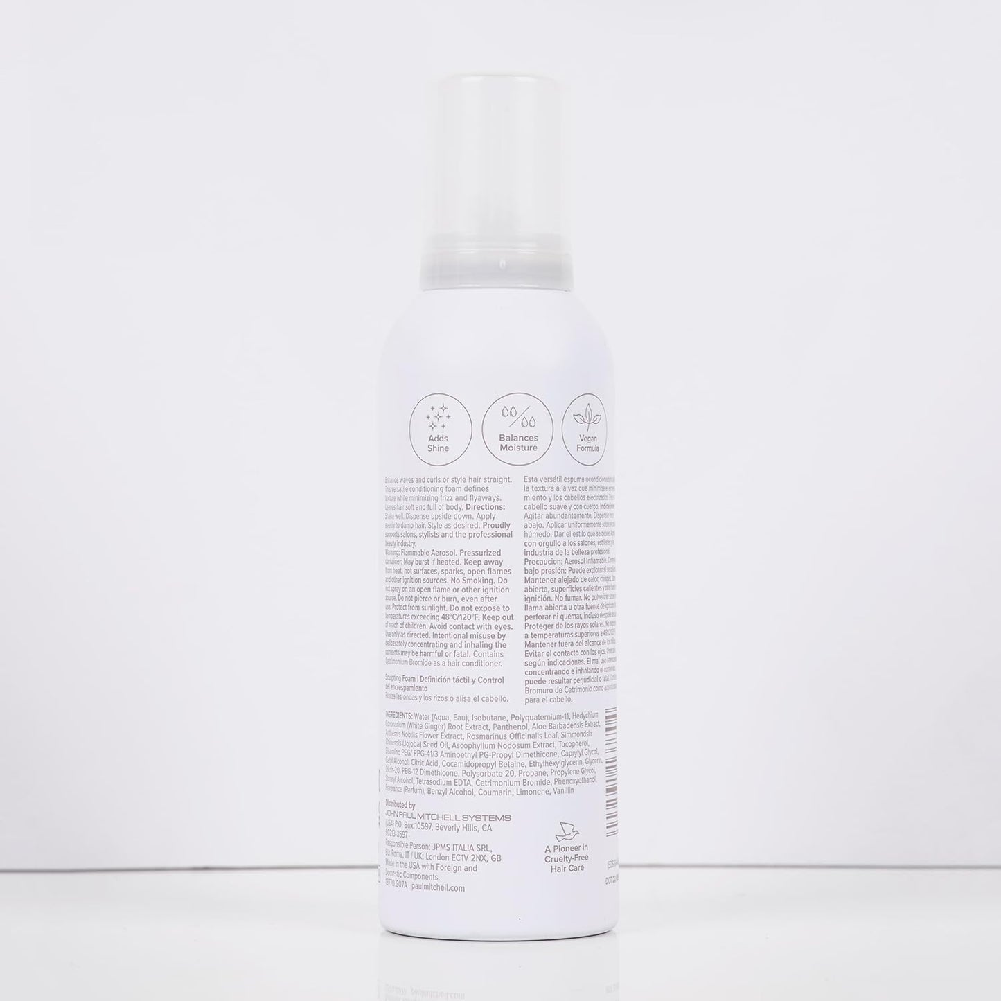 Paul Mitchell Sculpting Foam – Self-Care Hair Ritual for Voluminous, Touchable Styles